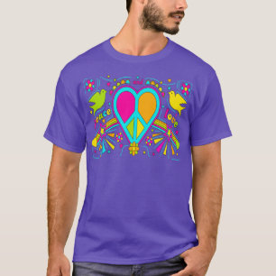 hippie loveeart 28 t shirt