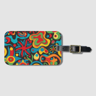 Hippie Luggage Tag Bagagebricka