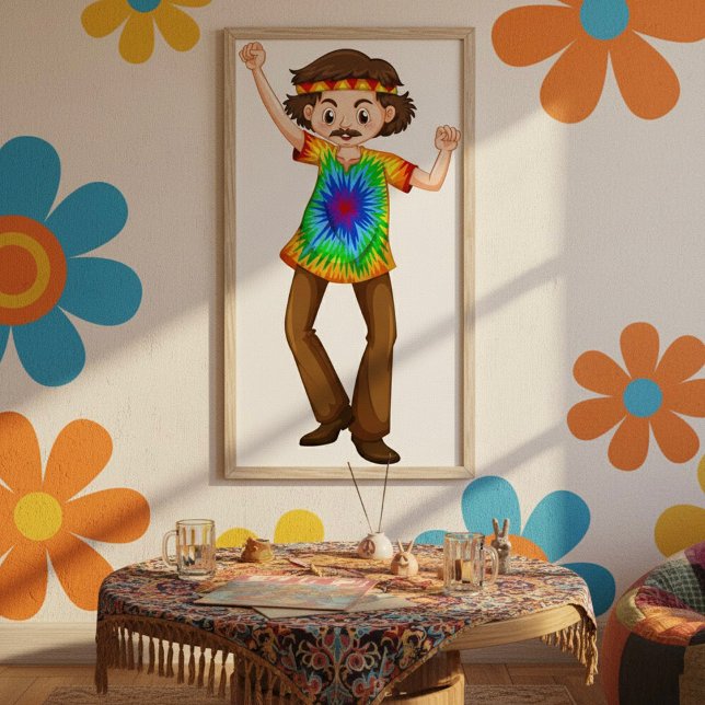 Hippie Man Poster (Skapare uppladdad)