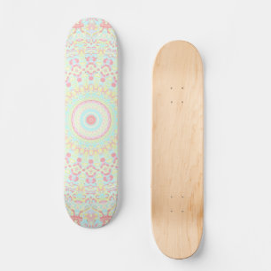 Hippie Mandala Mini Skateboard Bräda 18,5 Cm