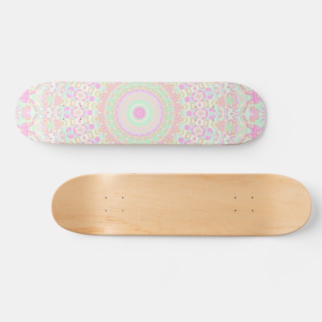 Hippie Mandala   Mini Skateboard Bräda 18,5 Cm (Horz)