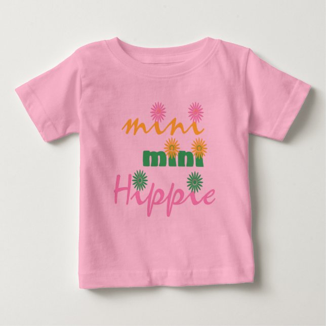 Hippie Mini Mini Hippie Barn T-Shirt (Framsida)