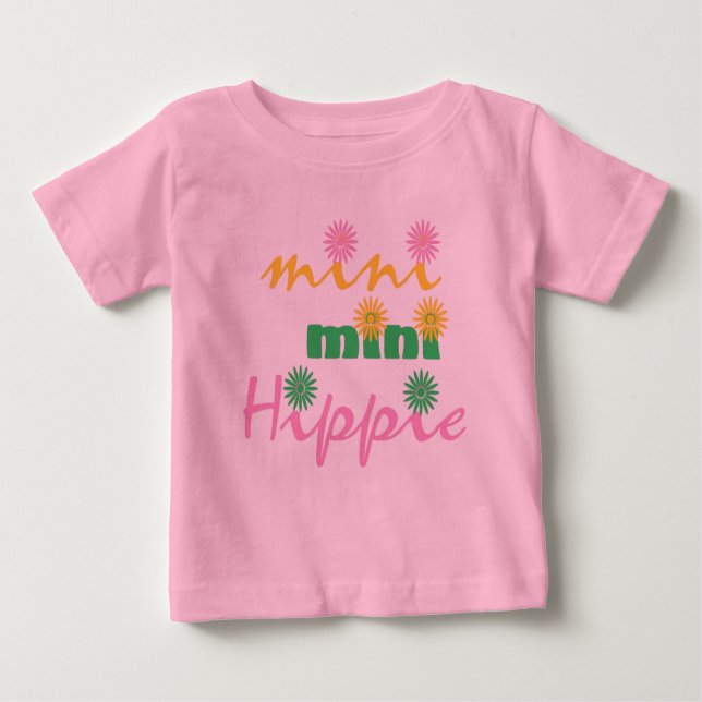 Hippie Mini Mini Hippie Infant T-Shirt (Framsida)