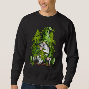 Hippie Ogräs Gnome Lång Ärmad Tröja