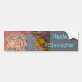 Hippie Philosopher Bildekal