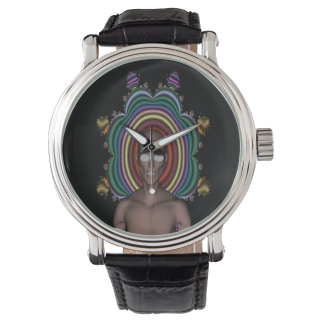 Hippie Punk Armbandsur (Framsida)
