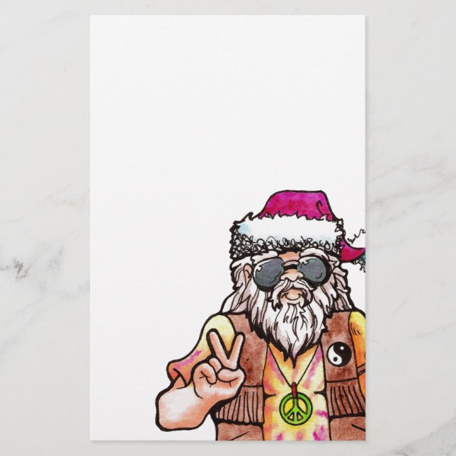 Hippie Santa (Framsida)