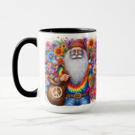 Hippie Santa Jul Coffee Mugg Kopp
