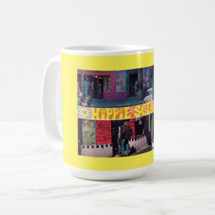 Hippie Scene, Retro, Vintage Kaffemugg