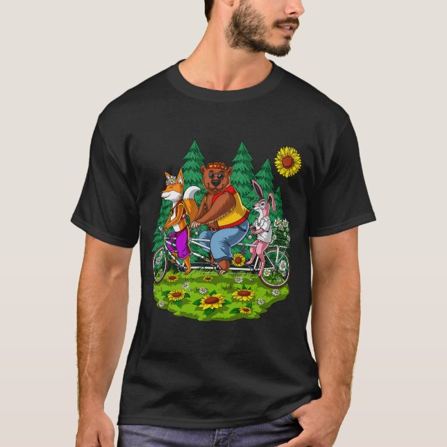 Hippie skog t shirt (Framsida)