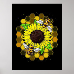Hippie Solrosbin Poster