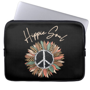 Hippie Soul Fredstecken Solros Laptop Fodral