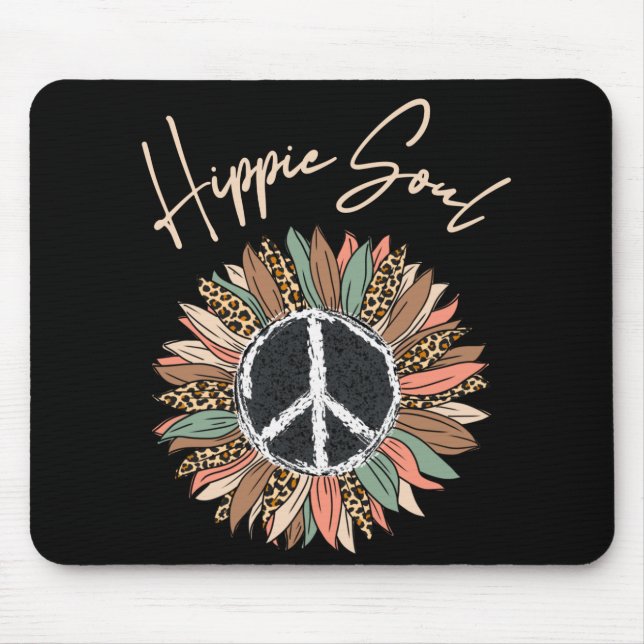 Hippie Soul Fredstecken Solros Musmatta (Framsidan)