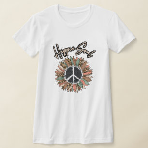 Hippie Soul Fredstecken Solros T Shirt