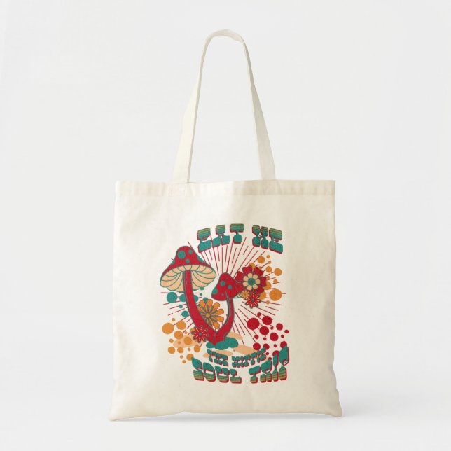 Hippie Soul Resa Vintage  Mushroom Tygkasse (Framsidan)