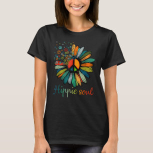 Hippie Soul T-shirt Flower Älskare