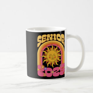 Hippie Sunshine Cl 2025 Senior 25 Grad tillbaka ti Kaffemugg