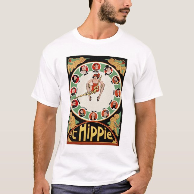 Hippie T-Shirts från 1920 - J Hippie - Amsterdam (Framsida)