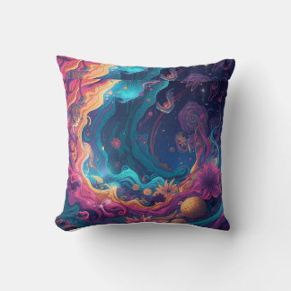 Hippie Throw Pillow Kudde