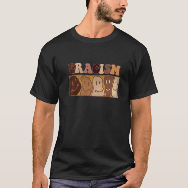 Hippie Tie Dye ERACISM T Shirt (Framsida)