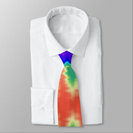 Hippie Tie Dye Necktie Slips