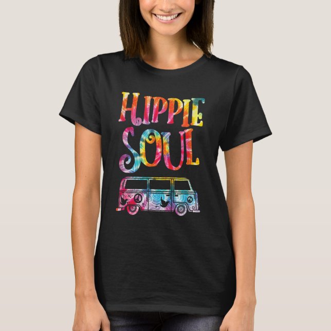 Hippie Tie Dye van Hippie Soul T Shirt (Framsida)