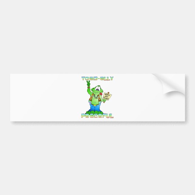 Hippie Toad Bildekal (Framsidan)