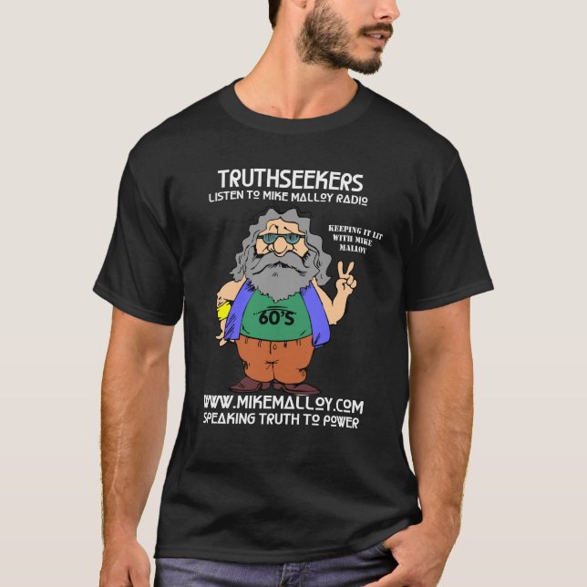 HIPPIE TRUTHSEEKER TEE SHIRT (Framsida)