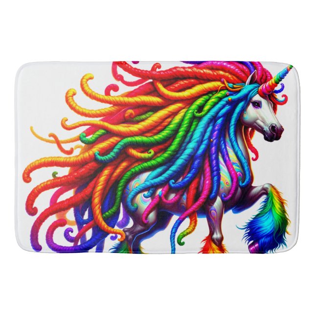 Hippie Unicorn Badrumsmatta (Framsidan)