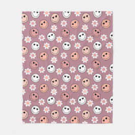 Hippie Valentines day Fleecefilt