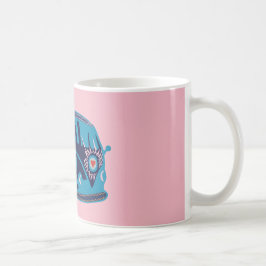 Hippie Van 325 ml Klassisk vit mugg