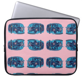 Hippie Van Bärbar Datorskydd Laptop Sleeve