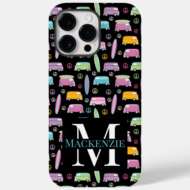 Hippie Van Fredstecken Trippy Monogram (Baksida)