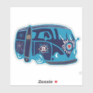 Hippie Van Klistermärken