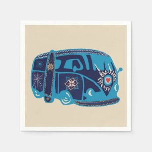 Hippie Van Standard Cocktail Pappra Napkins Pappersservett