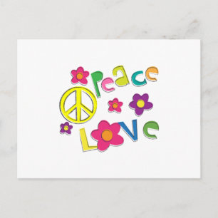 hippie vykort