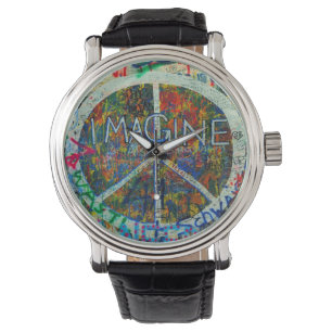 Hippie Wall Art Armbandsur