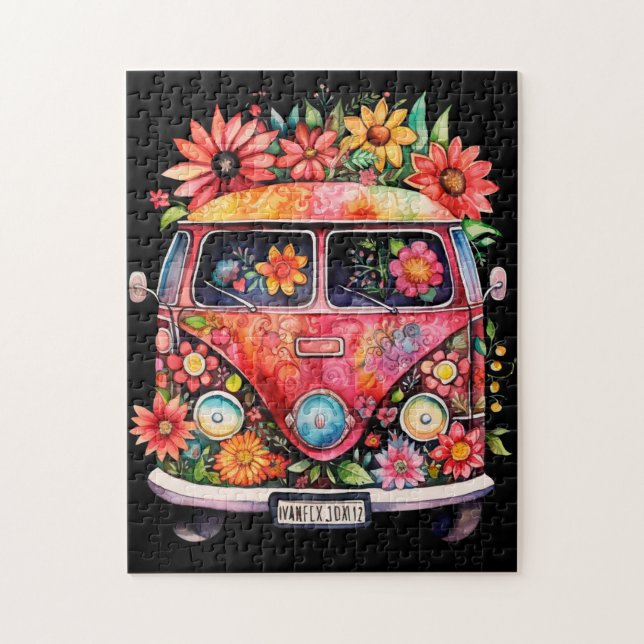 Hippiebil Pussel (Vertikal)