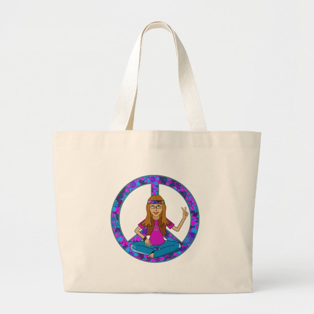 Hippiechick Jumbo Tygkasse (Framsidan)