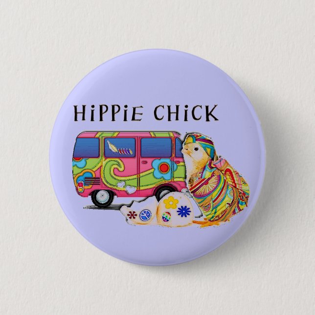 Hippiechick Knapp (Framsida)