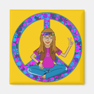 Hippiechick Magnet