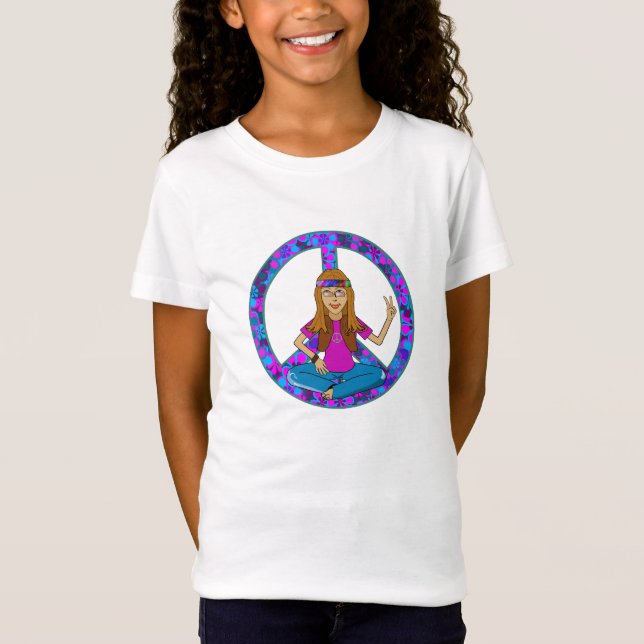 Hippiechick Tee Shirt (Framsida)