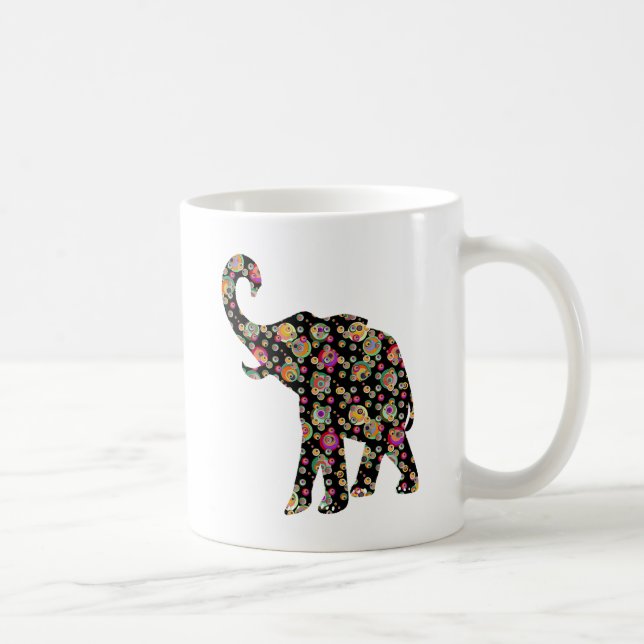 Hippieelefant Kaffemugg (Höger)