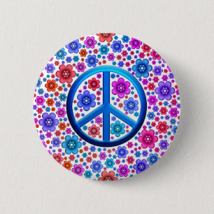 Hippiefredstecken Knapp