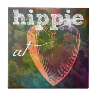 Hippiehjärta Kakelplatta