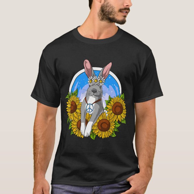 Hippiekanin T Shirt (Framsida)