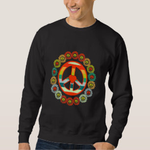 Hippiekläder för män och kvinnor lång ärmad tröja