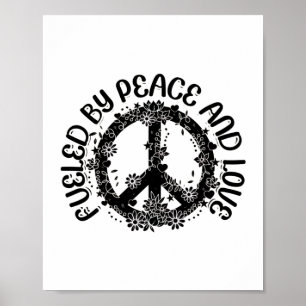 Hippies Peace Kärlek   60-talets gåvoidéer frå Poster