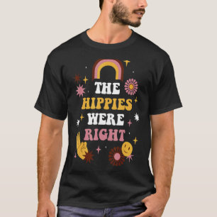 Hippies var Höger T Shirt