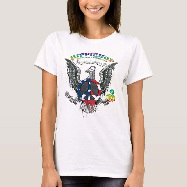 Hippieskutt Tee Shirt (Framsida)